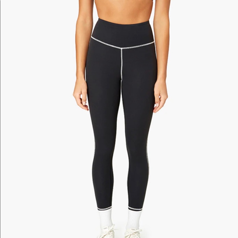 We wore what CORSET LEGGINGS black